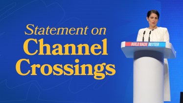 Home Secretary Channel Crossings Statement